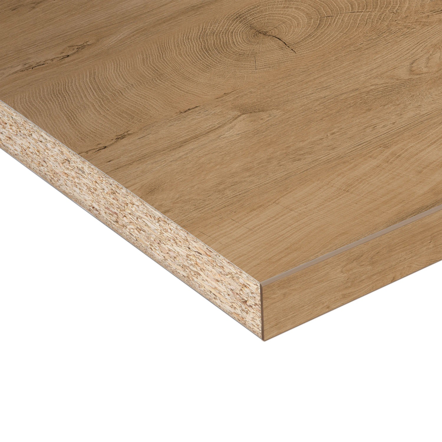 Arbeitsplatte Eiche Endgrain Classic (HxBxT) 3,8 x 63,5 x 410 cm