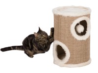 Trixie Kratzbaum Cat Tower Edoardo 50 cm Taupe / Creme