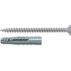Fischer Tassello universale UX 6x35 con vite, set da 10 pezzi per diversi materiali da costruzione.