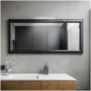 Briloner LED miroir Bad Pino chrome, 6W, lumière blanche neutre, pour montage sur miroir ou armoire.
