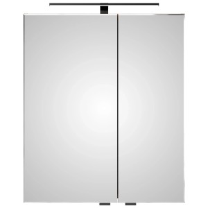 Armoire de toilette Pelipal Quantum 07, chêne Riviera, 70x60x15 cm, avec éclairage LED.