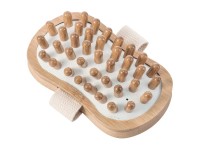 MSV Holz-Massagebürste klein 7,5 x 13,1 cm