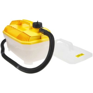 Levatappezzeria a vapore Steamforce, dispositivo giallo-bianco con tubo e piastra a vapore.