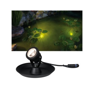 Faretto LED subacqueo Paulmann Plug & Shine, 4W, 3000K, per sistemi di illuminazione esterna.