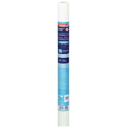 tesa Fliegengitter-Ersatzrolle Fiberglas Weiss 250 x 120 cm