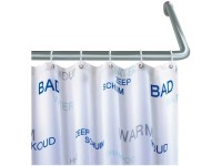 Wenko Winkelstange Universal Chrom glänzend Ø 2,5 cm Wenko Winkelstange Universal Chrom glänzend Ø 2,5 cm