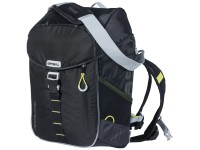 Basil Miles Nordlicht Fahrradrucksack Schwarz 17 l