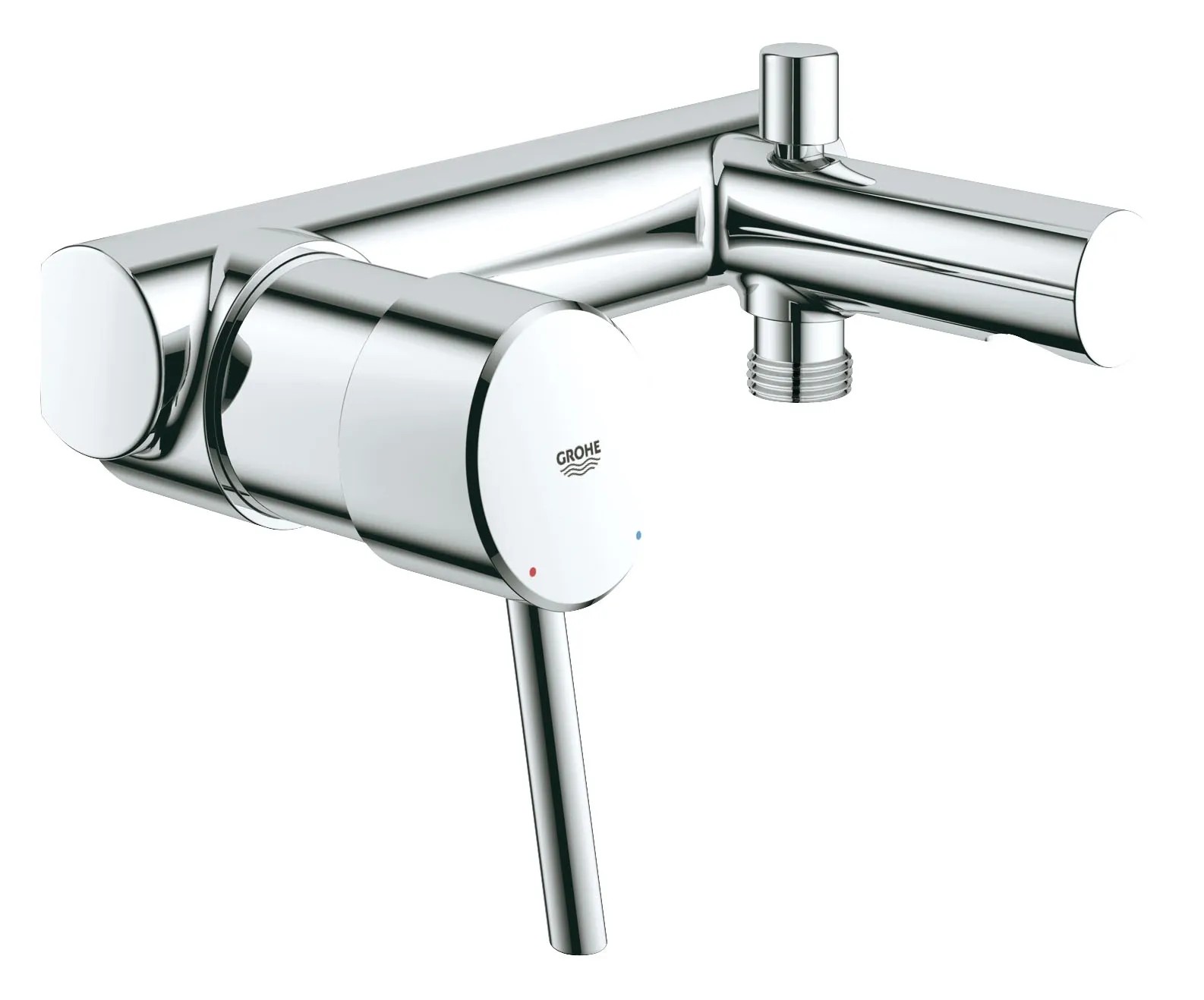 GROHE Concetto Einhebel-Badezimmerarmatur In L-Größe, Mattschwarz – 1,2 GPM, Mit SilkMove-Kartusche Und EcoJoy-Technologie