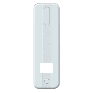 Plaque de recouvrement Duo blanche (13,5 - 16 cm) pour enrouleurs de volet roulant.