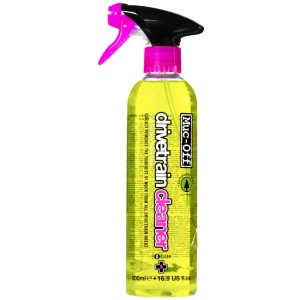 Muc-Off Antriebsreiniger, 500 ml Flasche für die Fahrradpflege. Reinigt Antriebskette, Ritzel und Schaltung.