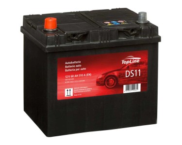 TopLine Starter-Batterie DS11 / D23R / 12 V / 60 Ah