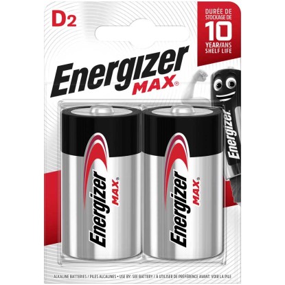 Energizer Max Alkaline E95 Mono 2 Stk.