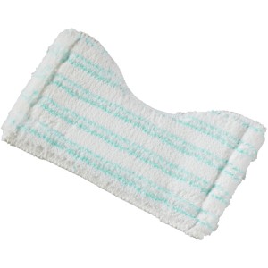 Ricambio Leifheit per Bath Cleaner, bianco con strisce turchesi, per dispositivi di pulizia.
