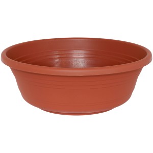 Geli Jessica pot de fleurs en terracotta, Ø 40 cm, idéal pour l'intérieur et l'extérieur.