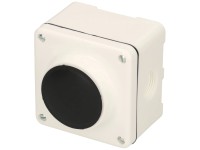 AP-Nassschalter Mica Schema 3 Weiss