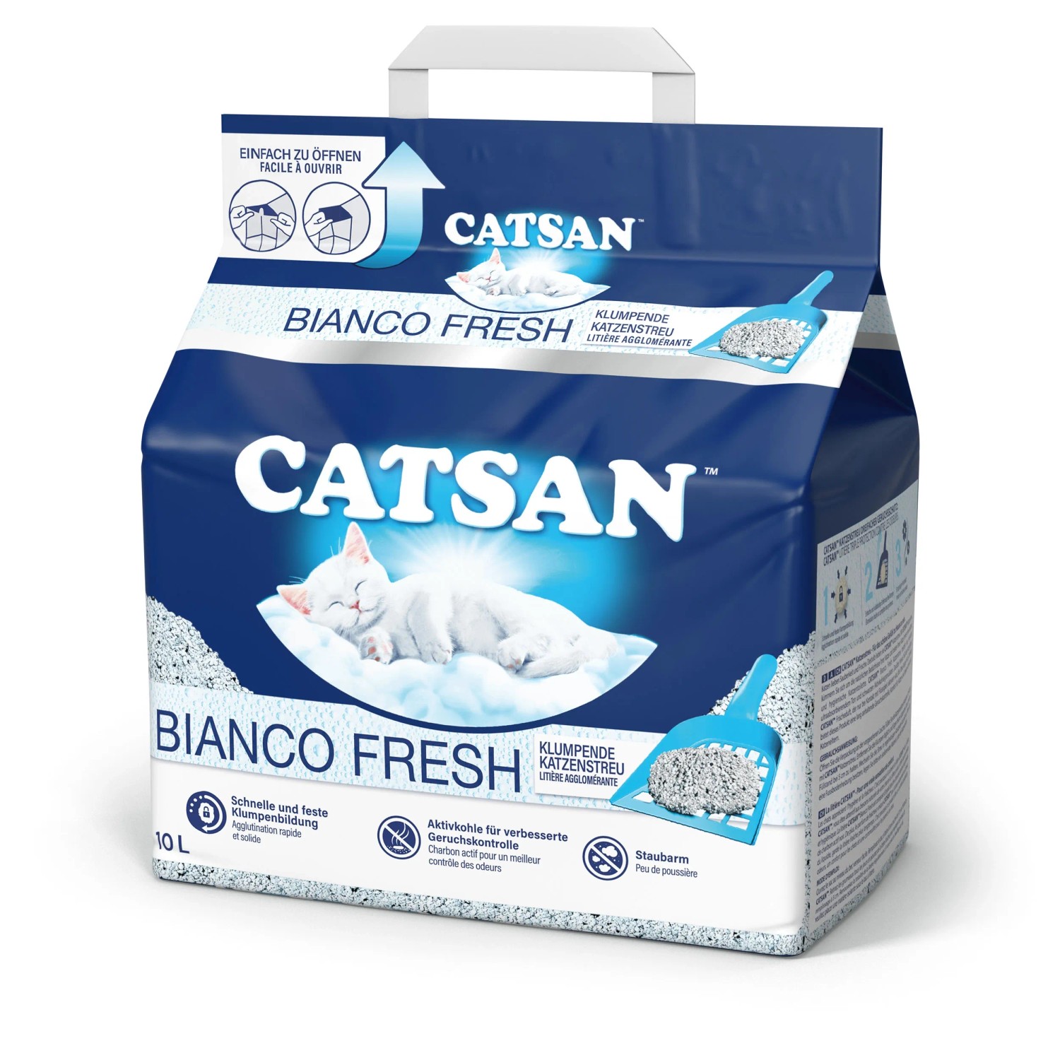 Catsan Katzenstreu Bianco Fresh 10 l