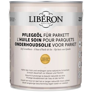 Liberon Pflegeöl für Parkett, farblos, 2,5 l. Holzöl für den Innenbereich.