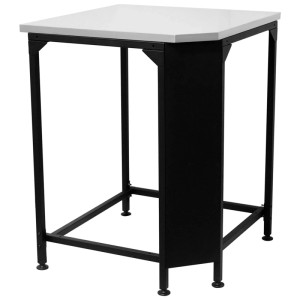 Cozze Aussenküche Eckschrank, schwarz, 90x70,5x70,5 cm. Ecklösung für mehr Stauraum in der Outdoorküche.