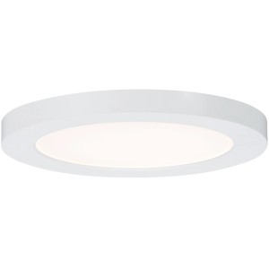 Panneau LED encastrable Paulmann Cover-it, 12W, blanc rond, pour montage au plafond.