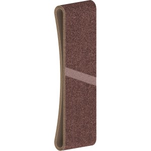 Bande abrasive Bosch Pro, 75x533 mm, grain 60, lot de 3 pour ponceuses à bande.