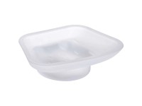 Diaqua® Seifenschale Glas Transparent-Weiss