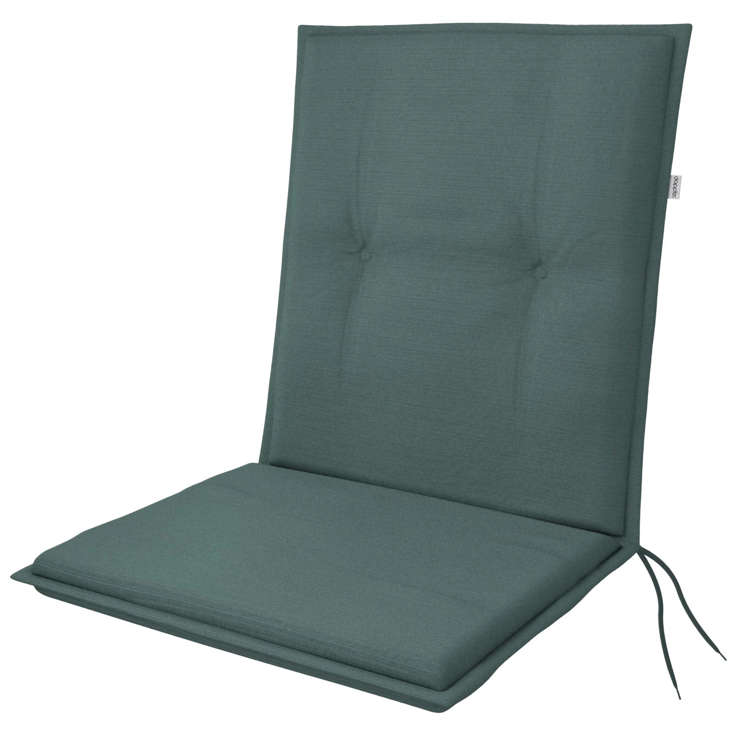 Cuscino impermeabile per sedia da esterno, antiscivolo, in pelle PU, per sala da pranzo, patio, casa, ufficio, 45 x 45 x 8 cm, blu, comodo cuscino per sedie da 40/45 cm