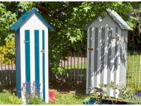 Alpholz Gartenschrank Wissant Kiefer KDI 93 cm x 60 cm x 193 cm