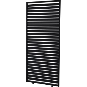 Pannello frangivista in alluminio antracite per pergola Carinda, 223x93x6 cm.