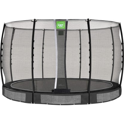 Exit Bodentrampolin Allure Classic Schwarz Ø 366 cm