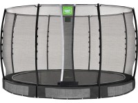 Exit Trampoline enterré Allure Classic Noir Ø 366 cm