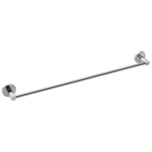Portasciugamani cromato Diaqua Oslo, 60 cm, per montaggio a parete in bagno.