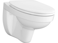 Baliv Wand-WC-Set Aberdeen Keramik mit Sitz Weiss Baliv Wand-WC-Set Aberdeen Keramik mit Sitz Weiss