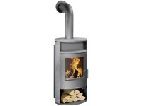 Justus Kaminofen Island Aqua Speckstein