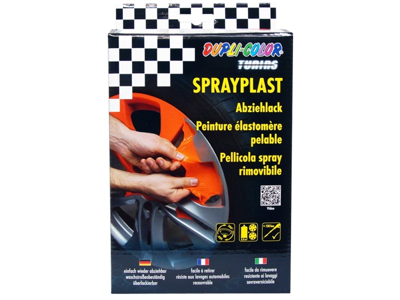 Dupli-Color Abziehlack Spray Set glänzend Schwarz kaufen bei OBI