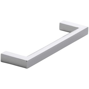 Maniglia per mobili Siro 2108, cromata lucida, interasse 96 mm.