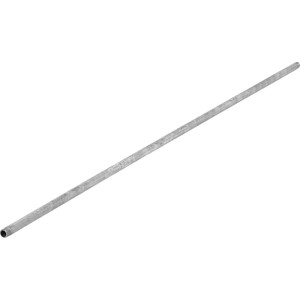 Tube fileté galvanisé, 21 mm (R 1/2) x 1500 mm, pour installations de tuyaux intérieures et extérieures.