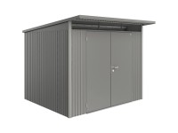 Biohort Metall-Gerätehaus AvantGarde A6 Quarzgrau-Metallic BxT: 252 cm x 212 cm