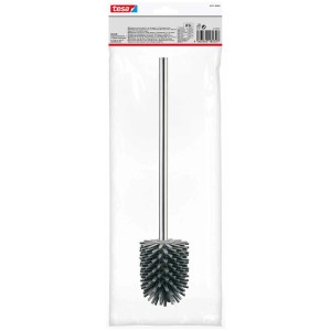 Brosse de toilette de remplacement Tesa anthracite, adaptée aux ensembles WC Tesa.