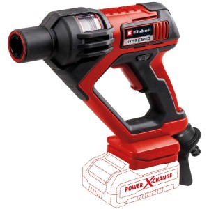 Idropulitrice a batteria Einhell Power-X-Change Hypresso 18/24 con batteria, rosso/nero. Idropulitrice portatile per casa e giardino.