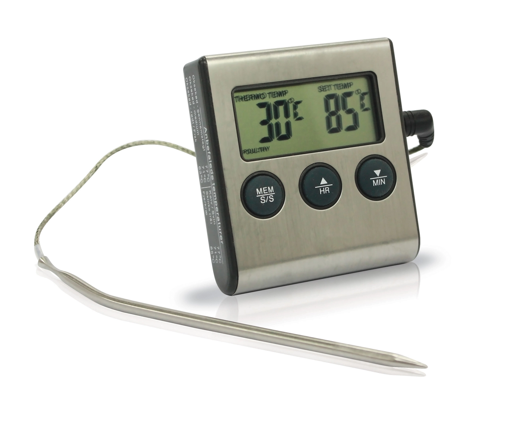 Thermomètre digital pour four et cuisson : Commandez sur Techni