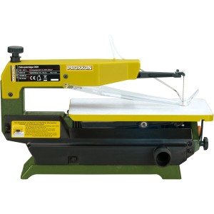 Seghetto alternativo Proxxon DSH a 2 velocità per tagli precisi in legno, plastica e metallo.