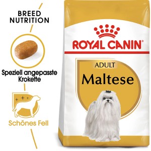 Royal Canin Maltese Adult, alimento secco per Maltese da 10+ mesi, confezione da 1,5kg.