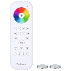 Paulmann Gent 2 Zigbee 3.0 Fernbedienung in Weiß zur Steuerung von Smart Home Leuchten.