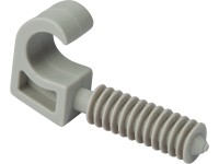 OBI Steckschelle Grau Ø 7 - 12 mm / 25 Stk.