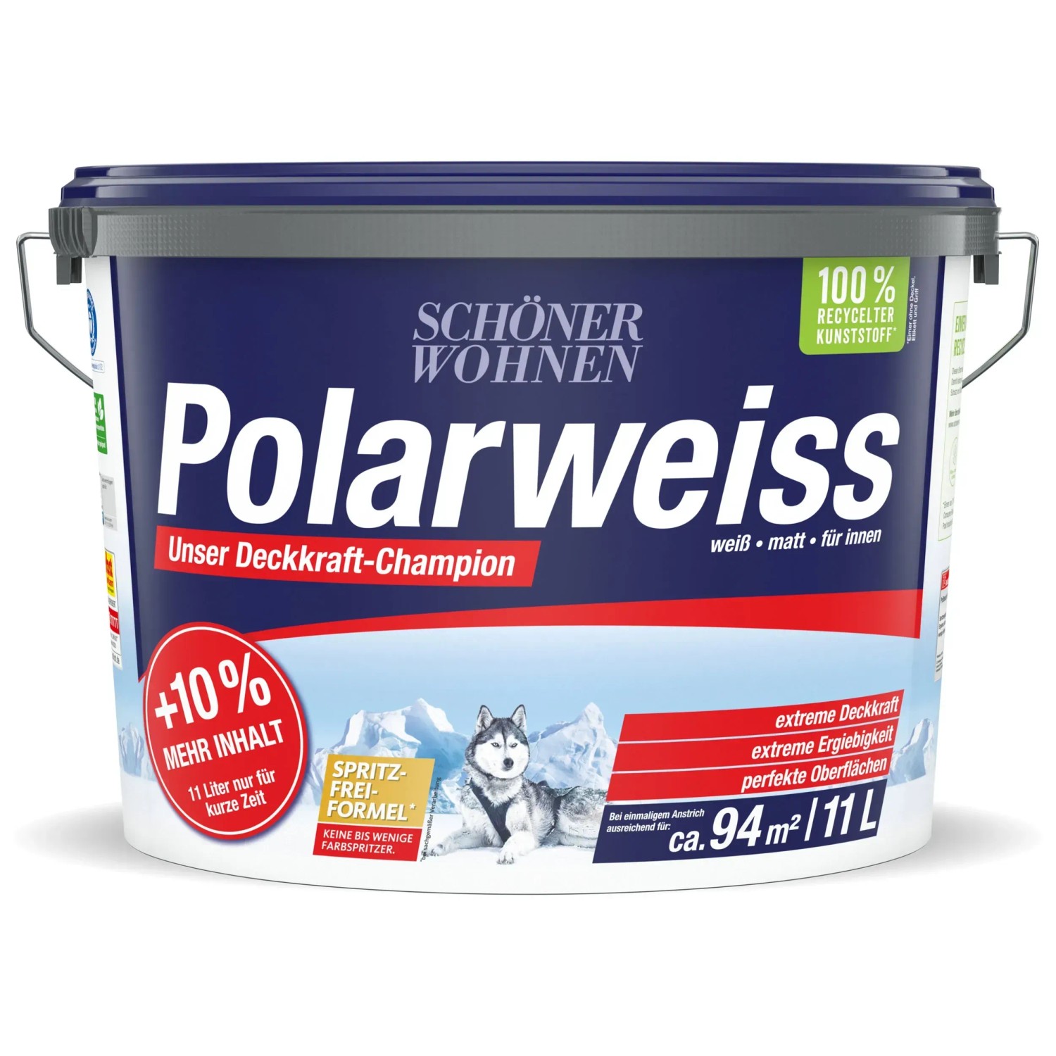 Schoner Wohnen Polarweiss 11 L Angebot