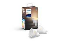 Philips Hue White Ambiance LED-Leuchtmittel Reflektor GU10 matt 2 Stk.