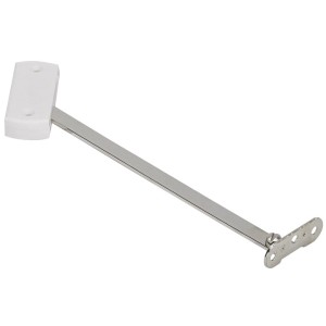Supporto per anta Hettich KLS 10/200 in acciaio e plastica per mobili.