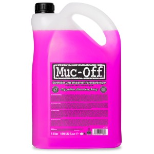5 l Kanister Muc-Off Bike Reiniger Konzentrat in Pink für die Fahrradpflege.