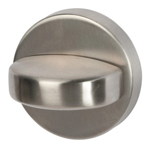 Rosetta WC in acciaio inox con chiavistello per ferramenta per porte.