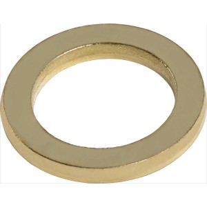 Rondelle de calage LUX en laiton, Ø 10 mm, pour ajuster les portes, 18 pièces.